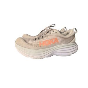 HOKA ONE ONE Bondi 8 gray Sneakers Gym SHOES women’s 8.5